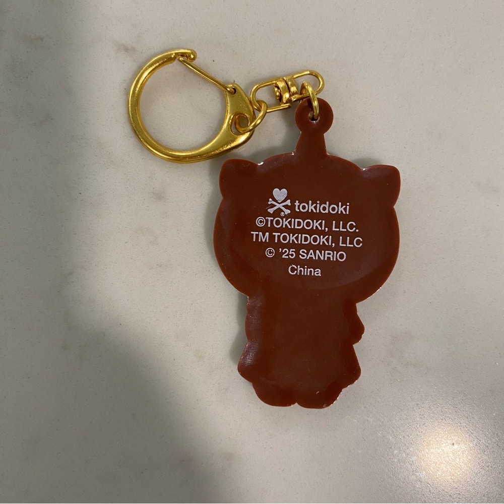 tokidoki x Hello Kitty - Pumpkin Spice Rubber Keychain - Style is Kiki - Picture 3 of 6